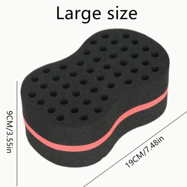 Afro Hair Sponge Flat - MV hair and beauty