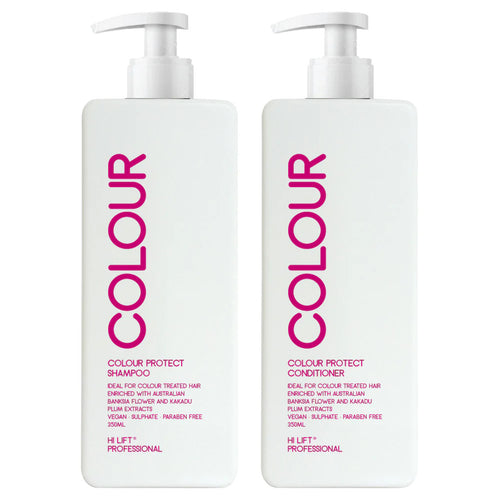 Hi Lift Colour Protect Shampoo & Conditioner Duo 350ml - MV hair and beauty