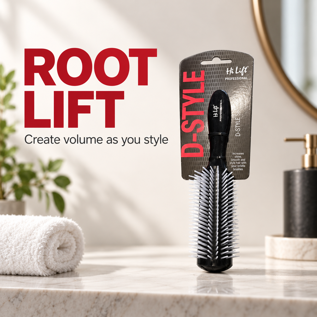 Hi Lift D-style Brush — benefit image 2
