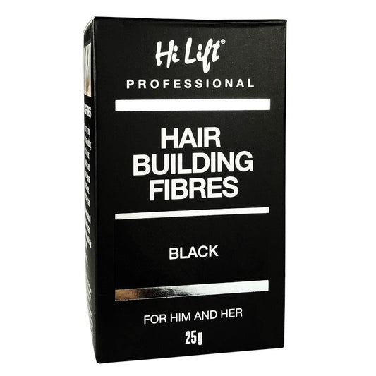 Hi Lift Hair Building Fibres 25g – Black packaging