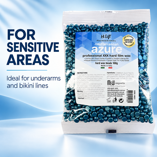 Hi Lift Mediterranean Azure Hard Wax 100g benefit 1