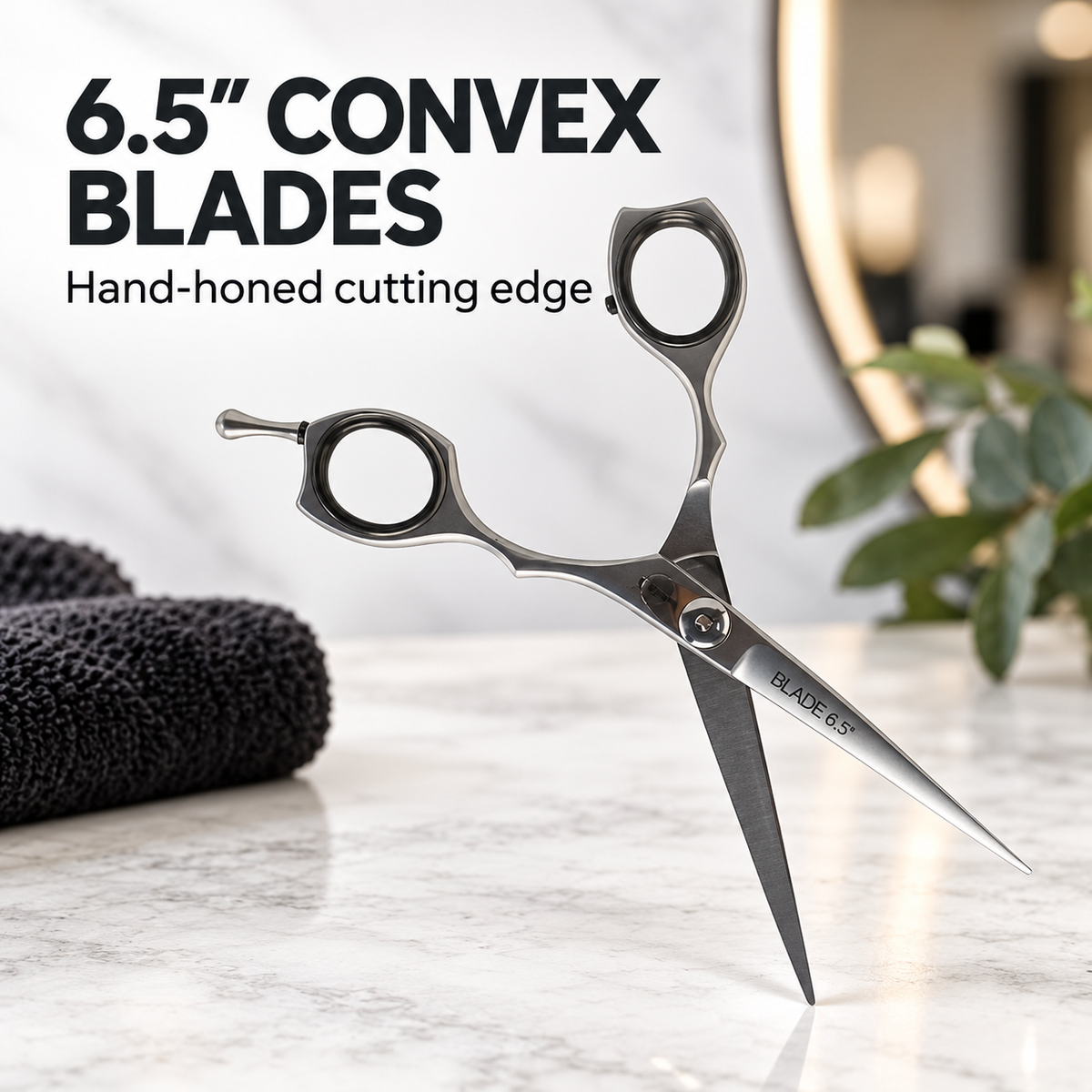 Iceman Blade Series Satin 6.5 inch Scissors benefit 2