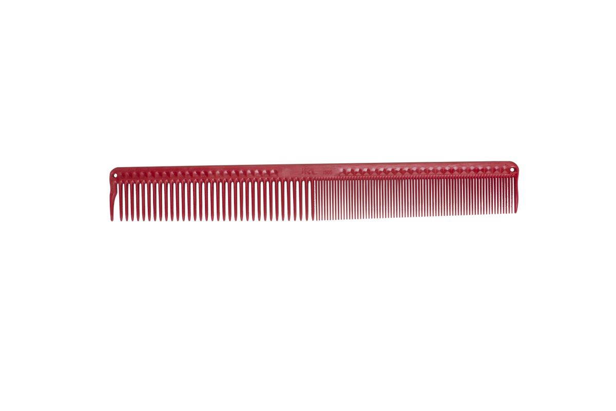 JRL Precise Cutting Comb 8.6 inch red J305