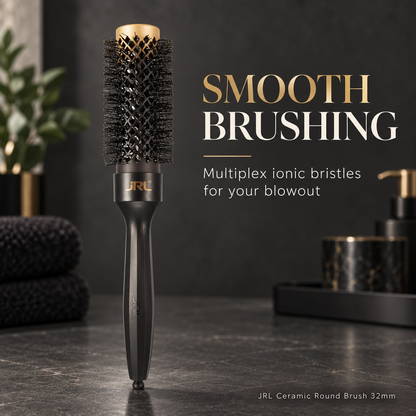 JRL Ceramic Round Brush 32mm — SMOOTH BRUSHING
