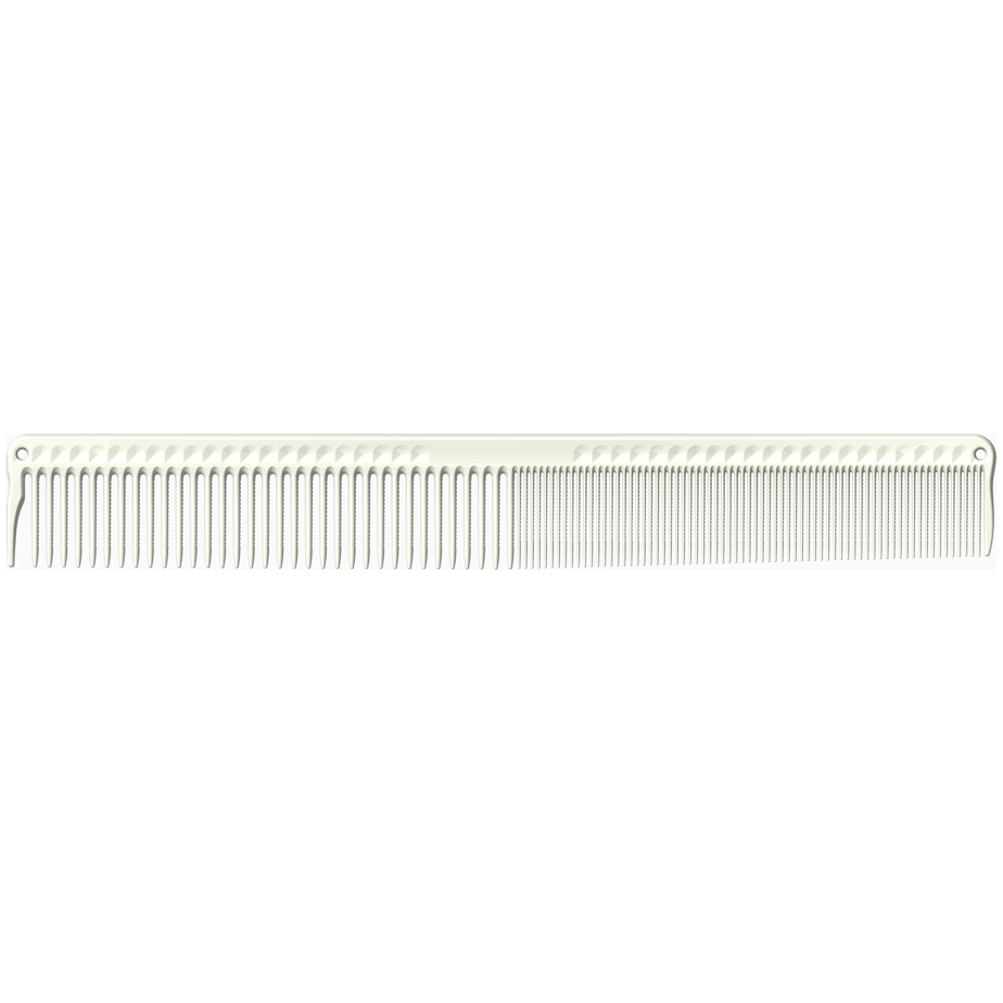 JRL Cutting Comb 7" - White J301 - MV hair and beauty