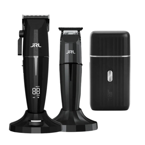 JRL Onyx 3-in-1 pack with 2020C-B clipper, 2020T-B trimmer and SH2301 shaver
