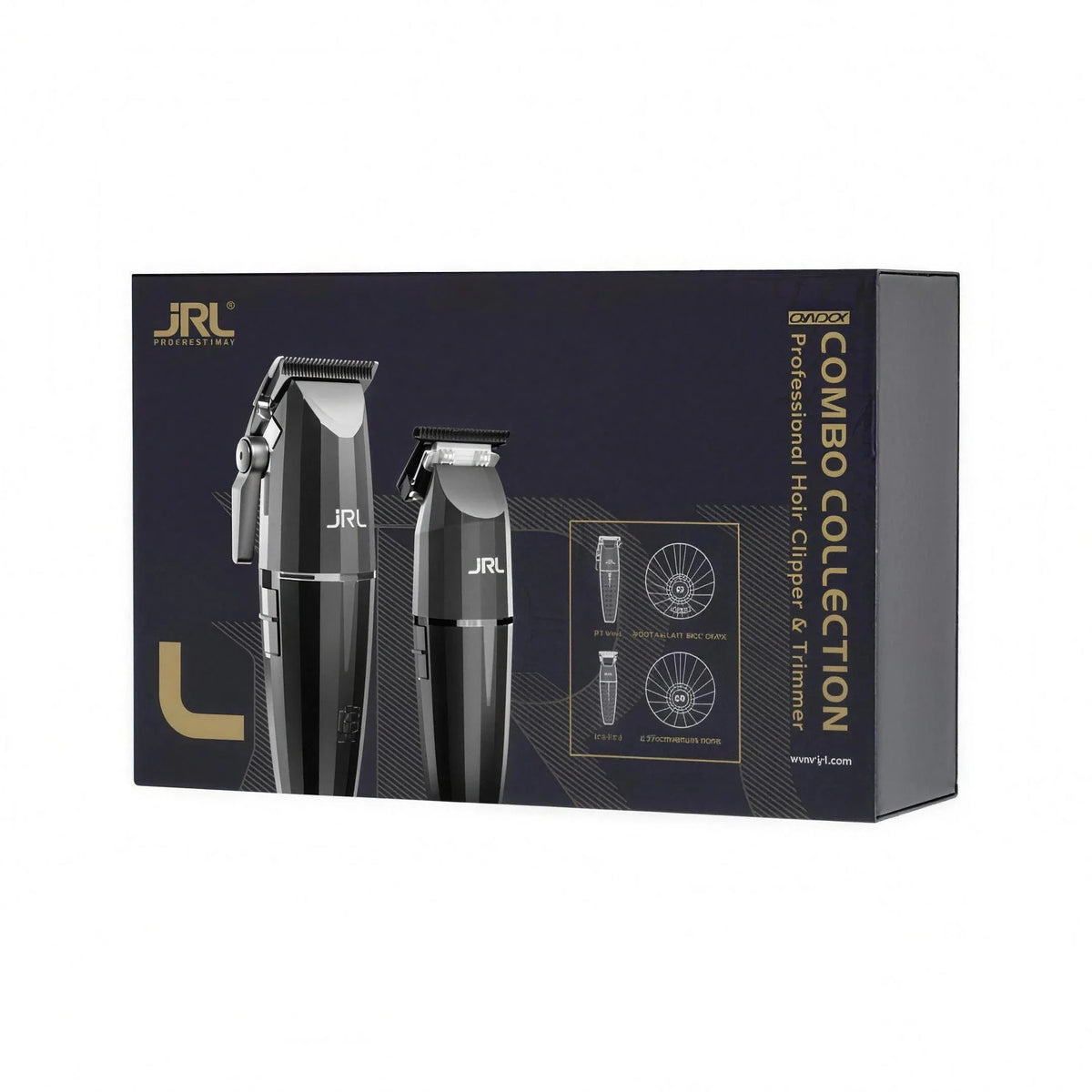 JRL Onyx clipper and trimmer combo collection retail box