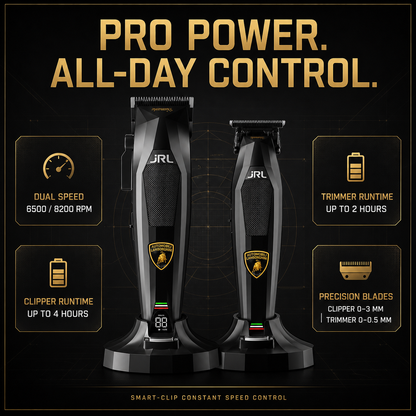JRL x Lamborghini Diamante duo speed, runtime and blade specifications
