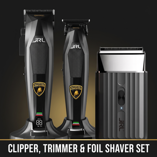 JRL x Lamborghini Trio - clipper, trimmer & foil shaver set