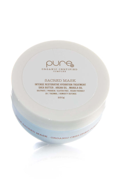 PURE Sacred Mask 250g - included in the PURE 2026 Christmas Trio Gift Pack - Forever Blonde