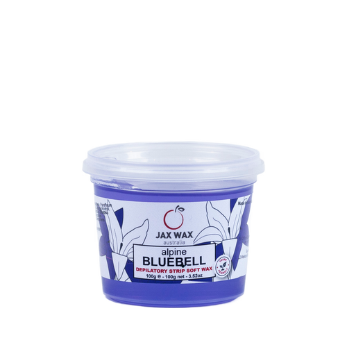 Jax Wax Alpine Bluebell Strip Wax Trial Tub 250ml - MV hair and beauty