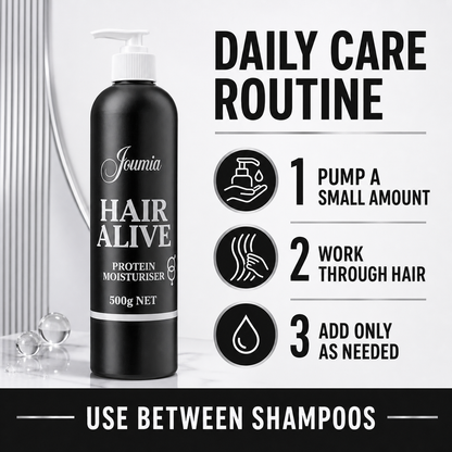 Joumia Hair Alive Protein Moisturiser 500g daily care routine