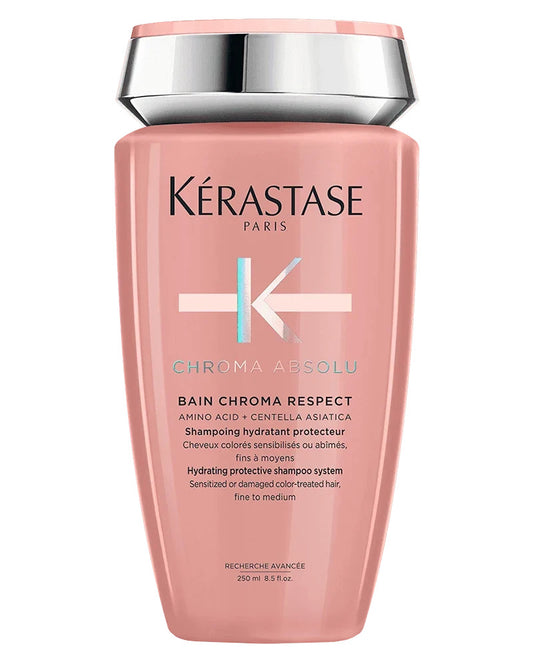 Kérastase Chroma Absolu Bain Chroma Respect 250ml shampoo bottle, front view