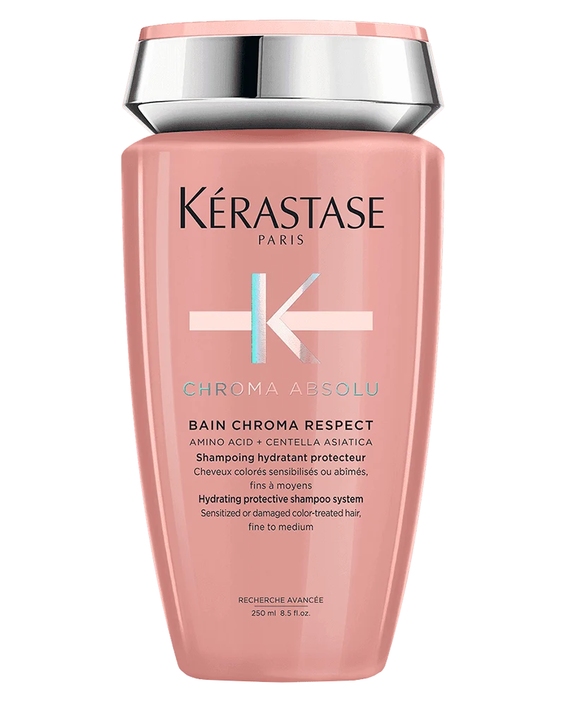 Kérastase Chroma Absolu Bain Chroma Respect 250ml shampoo bottle, front view