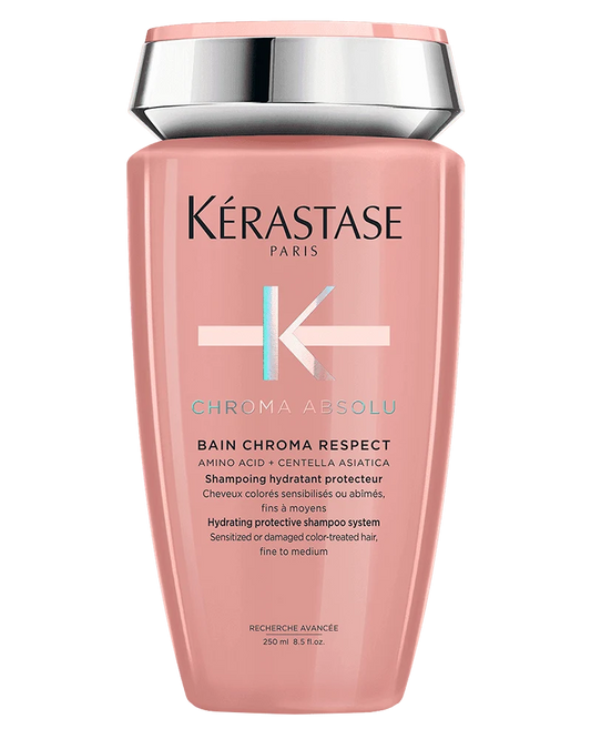 Kérastase Chroma Absolu Bain Chroma Respect 250ml shampoo bottle, front view