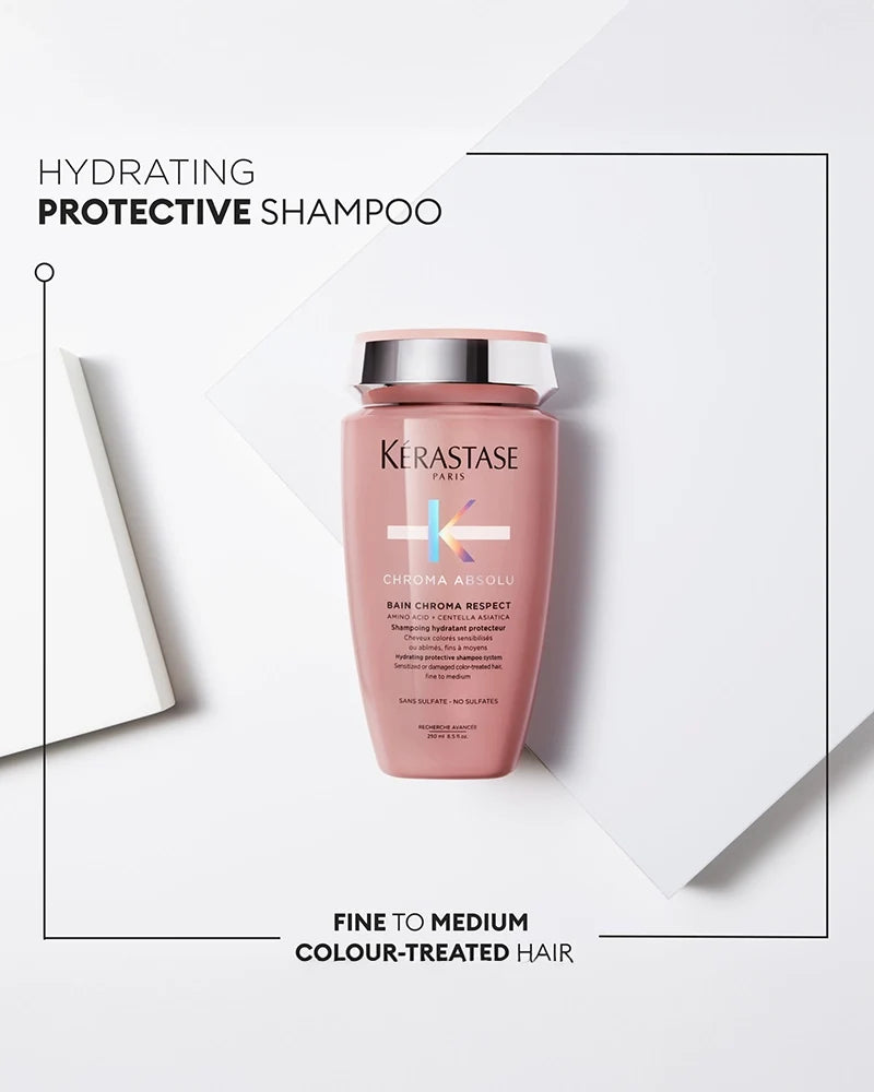 Kérastase Bain Chroma Respect hydrating protective shampoo for fine to medium colour-treated hair