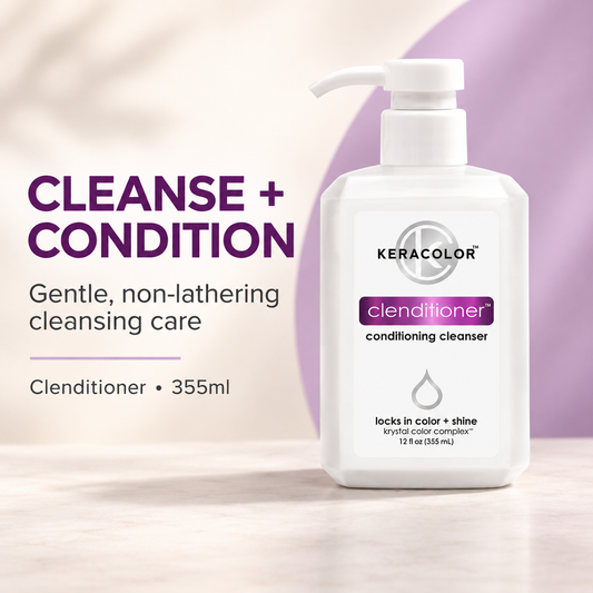 Keracolor Clenditioner Conditioning Cleanser 355ml — cleanse condition