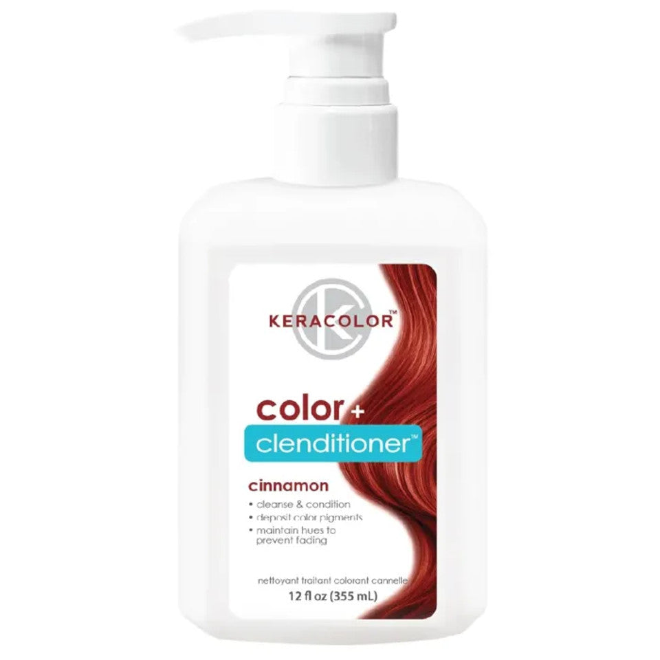 Keracolor Color Clenditioner Colour Shampoo Cinnamon 355ml - MV hair and beauty