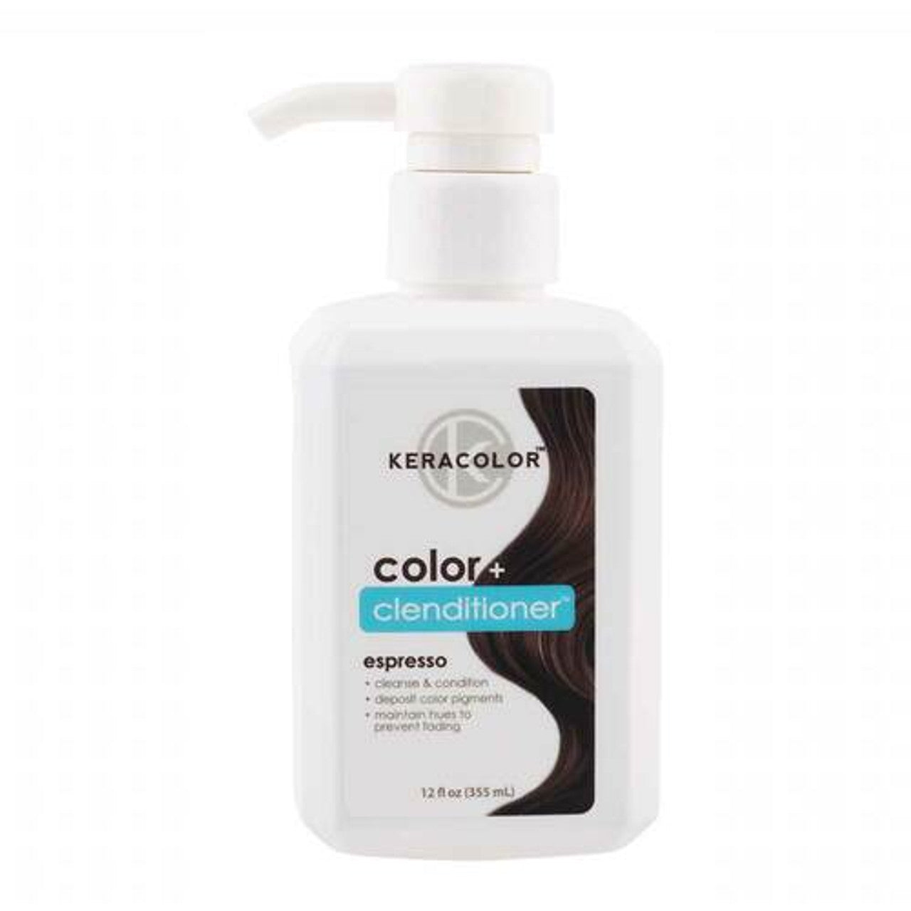 Keracolor Color Clenditioner Colour Shampoo Espresso 355ml - MV hair and beauty