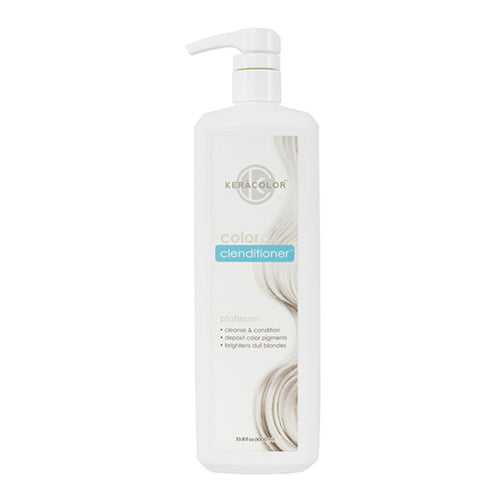 Keracolor Color Clenditioner Colour Shampoo Platinum 1000ml - MV hair and beauty