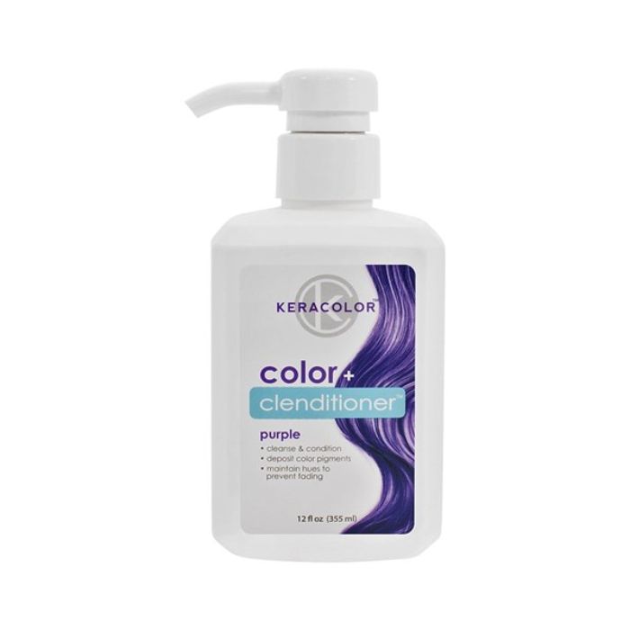 Keracolor Color Clenditioner Purple Colouring Shampoo - 355ml - MV hair and beauty