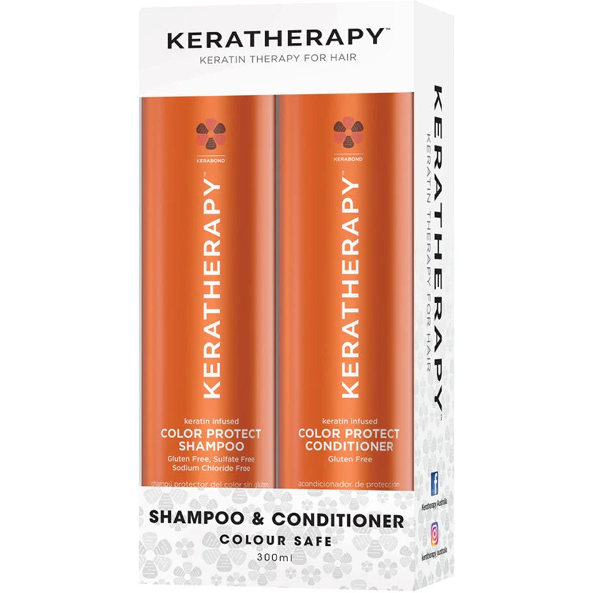 Keratherapy Colour Protect Shampoo & Conditioner Duo 300ml - MV hair and beauty