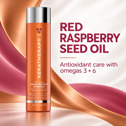 Keratherapy Keratin Infused Colour Protect Shampoo 300ml – Red Raspberry Seed Oil