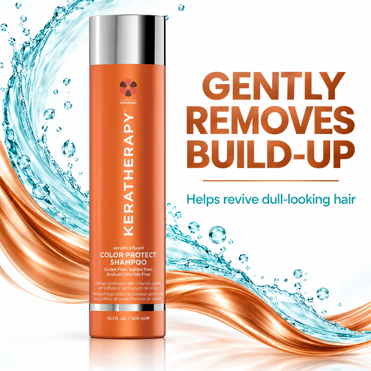 Keratherapy Keratin Infused Colour Protect Shampoo 300ml – Gently Removes Build-Up