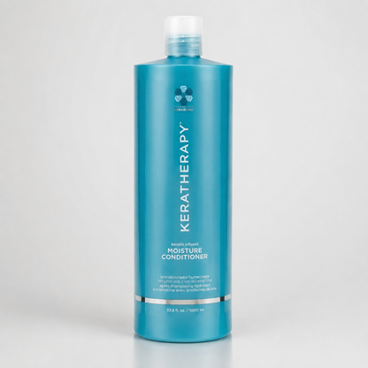 Keratherapy Keratin Infused Moisture Conditioner 1L bottle studio detail
