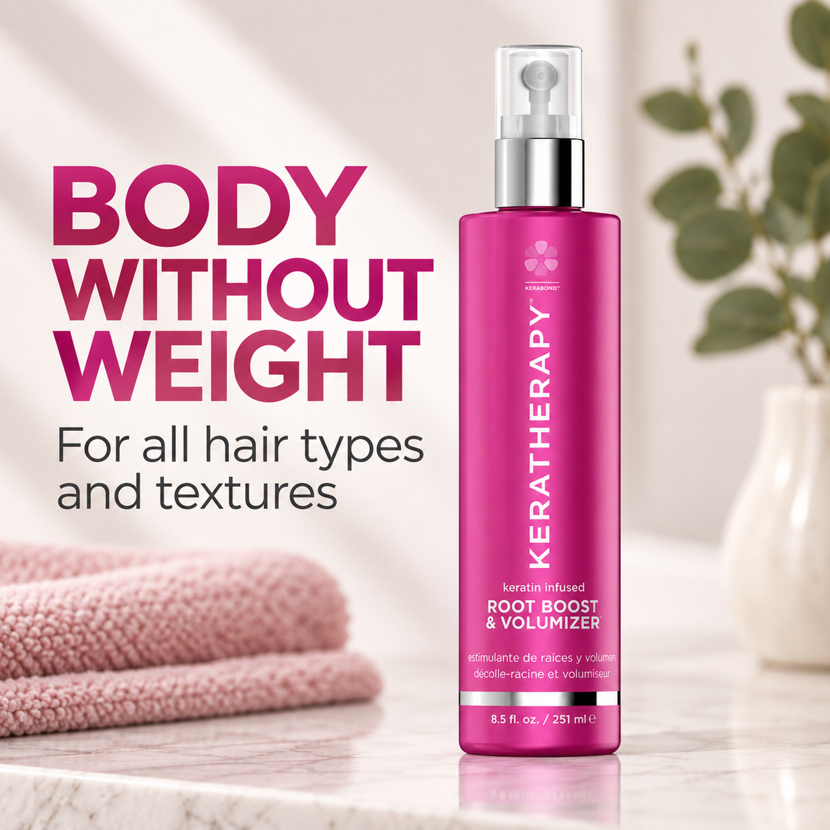 Keratherapy Root Boost and Volumizer 251ml benefit 2