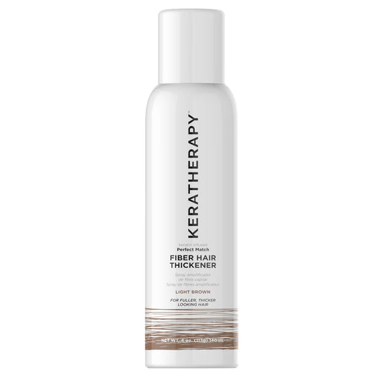 Keratherapy Perfect Match Fiber Hair Thickener in Light Brown