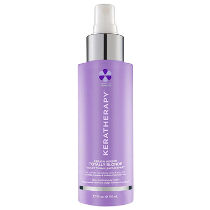 Keratherapy Totally Blonde Violet Toning Leave In Spary 110m - MV hair and beauty