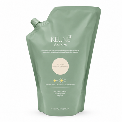 Keune So Pure Restore Shampoo Refill 1000ml