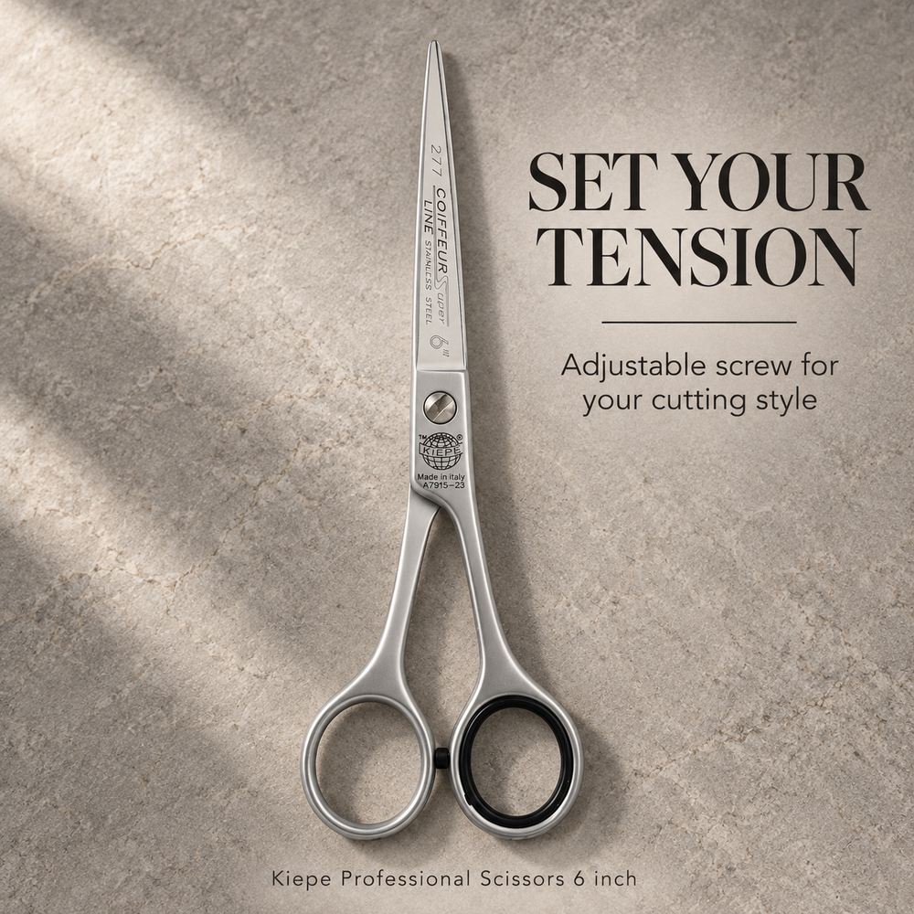 Kiepe Professional Scissors tension screw detail