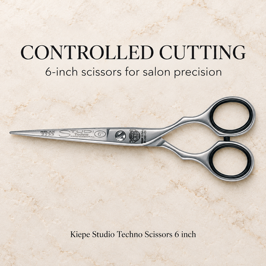Kiepe Studio Techno Scissors 6 inch: controlled cutting