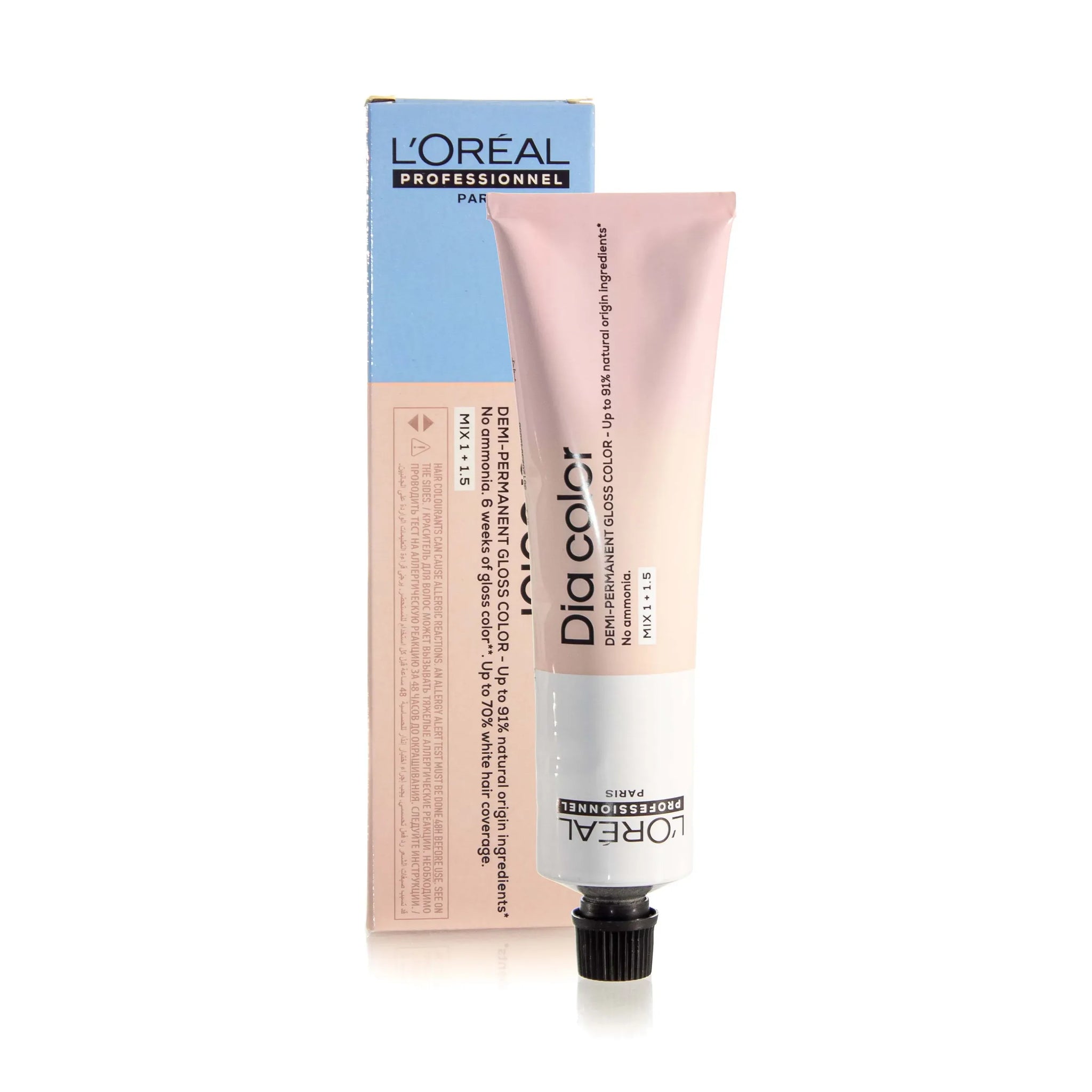 L'OREAL Dia Color Demi-Permanent Gloss Color 60ml (Various Colours) - MV hair and beauty