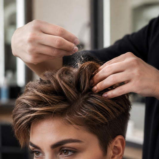 L'Oréal Tecni.Art Volume Dust sprinkled at the roots for texture and lift