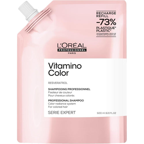 L’Oréal Professionnel Vitamino Color Shampoo Refill 500ml - MV hair and beauty