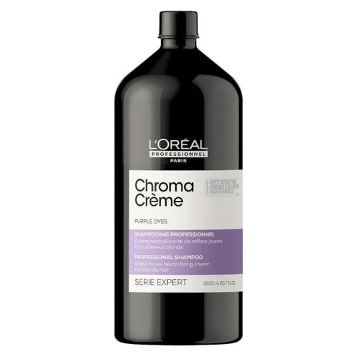 L'Oreal Professionnel Chroma Creme Purple Dye Shampoo 1500ml - MV hair and beauty