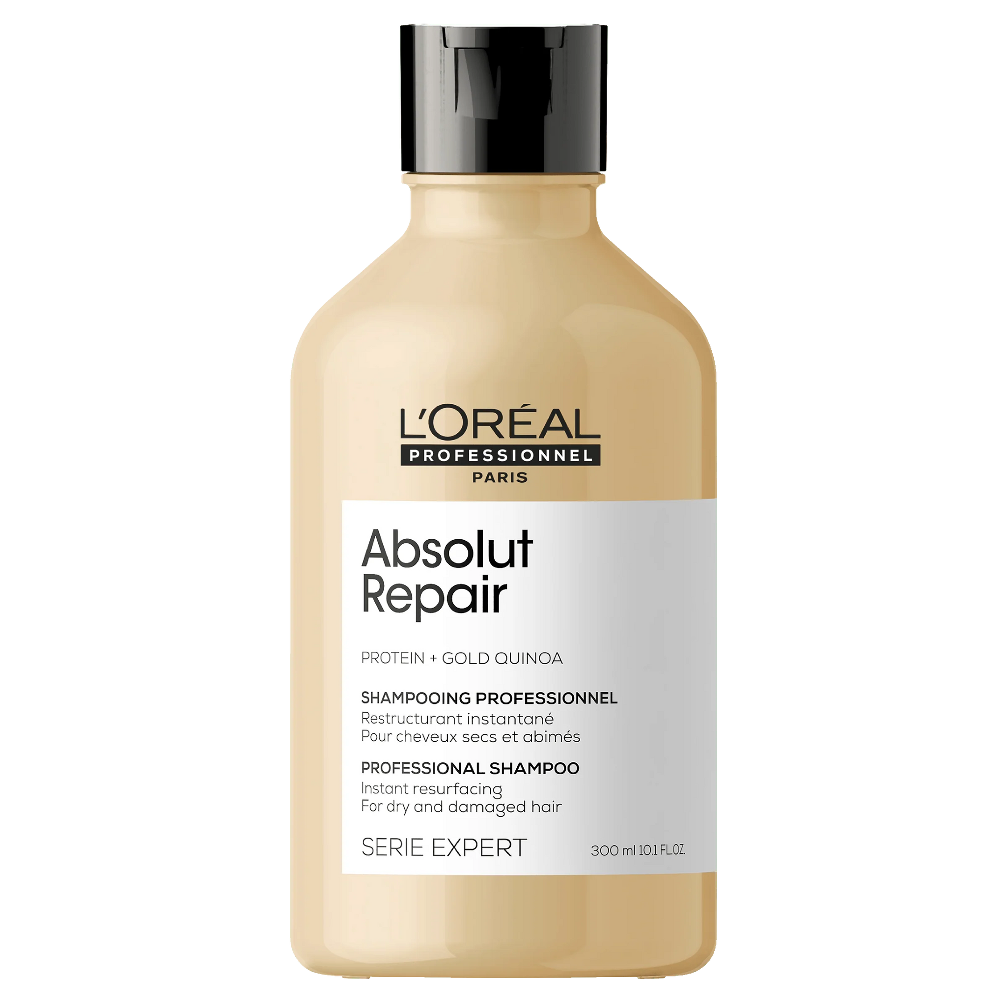 L'Oreal Professionnel Serie Expert Absolut Repair Gold Quinoa & Protein Shampoo 300ml - MV hair and beauty