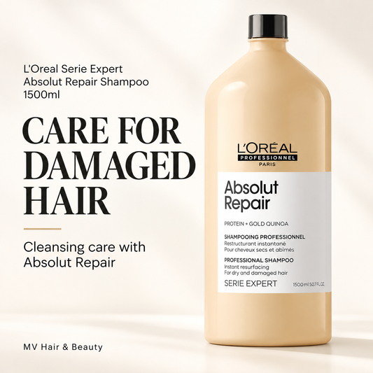 L'Oreal Serie Expert Absolut Repair Shampoo 1500ml — CARE FOR DAMAGED HAIR