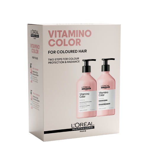 L'Oreal Vitamino Color 500ml Duo Autumn Gift Pack - MV hair and beauty