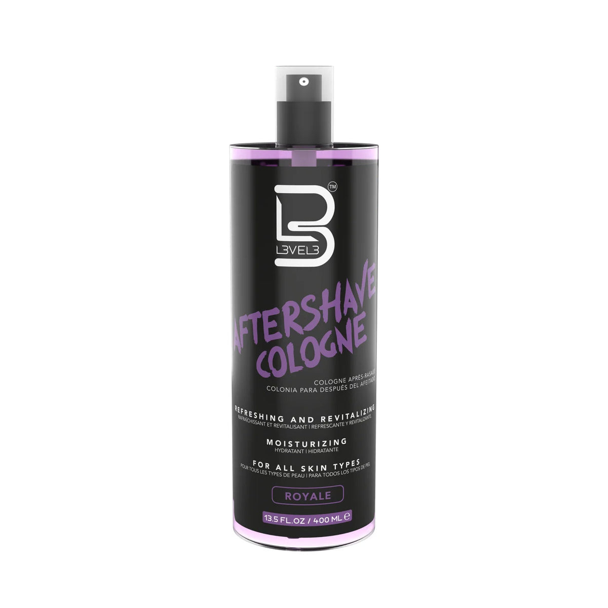 L3VEL3 Aftershave Cologne Royale - 400ml - MV hair and beauty