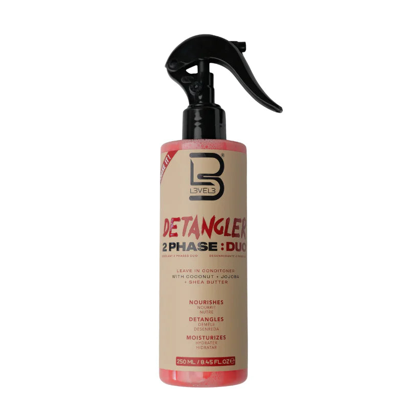 L3VEL3 Detangler 2 Phase Duo Leave-in Conditioner - 250ml - MV hair and beauty
