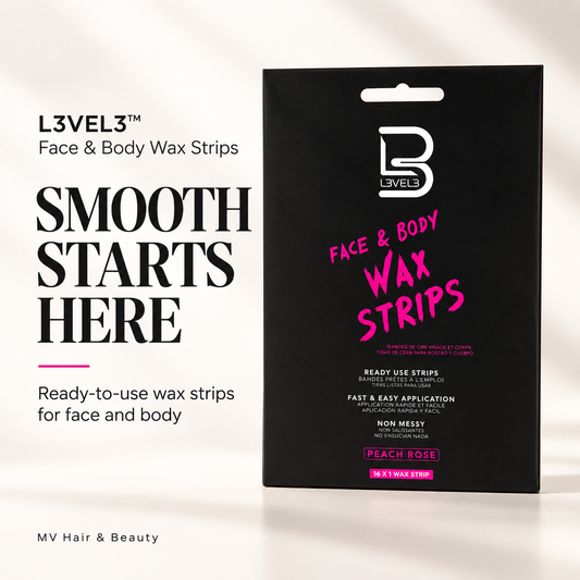 L3VEL3™ Face & Body Wax Strips — SMOOTH STARTS HERE