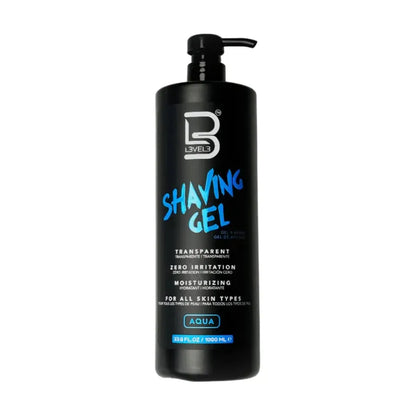L3VEL3 Shaving Gel 1000ml - MV hair and beauty