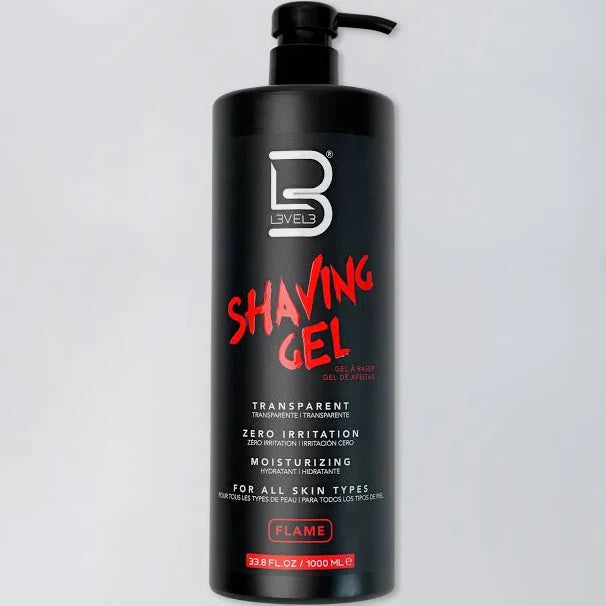 L3VEL3 Shaving Gel 1000ml - MV hair and beauty