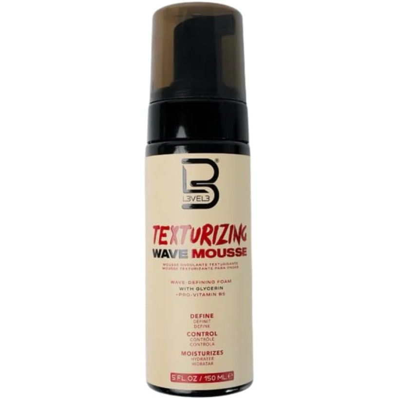 L3VEL3 Texturizing Wave Mousse 5oz - MV hair and beauty