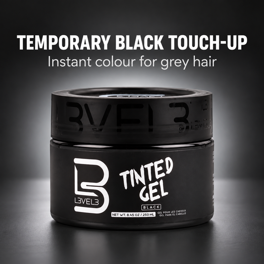 L3VEL3 Tinted Black Gel 250ml benefit 1