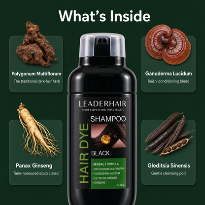 LEADERHAIR™ Instant Hair Dye Shampoo - MV hair and beauty